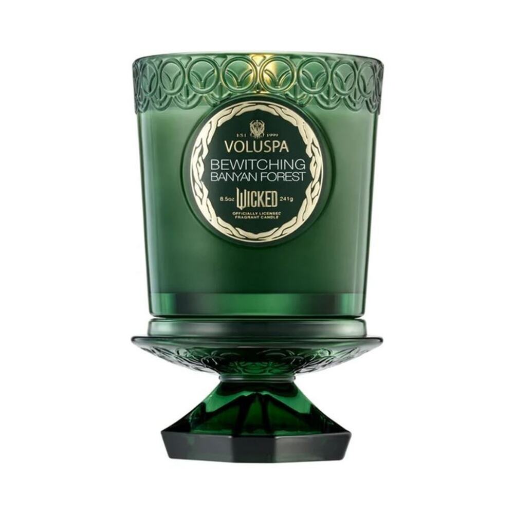 Voluspa Elphaba Wicked Collab Bewitching Banyan Forest Candle 8.50z / 241g NEW - Picture 2 of 11